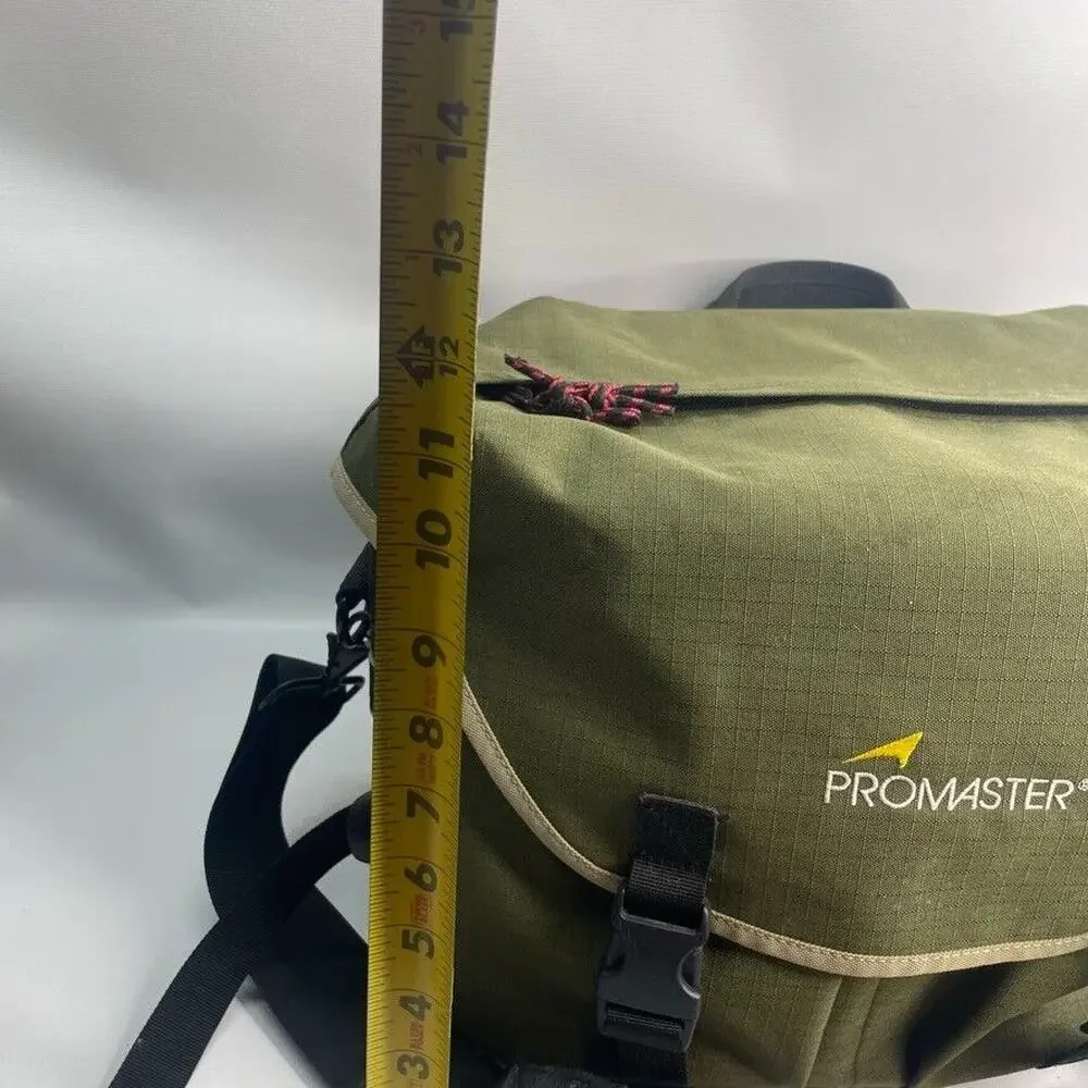 ProMaster Green Large Camera Camcorder Shoulder Bag Carry Case Soft Padded‎